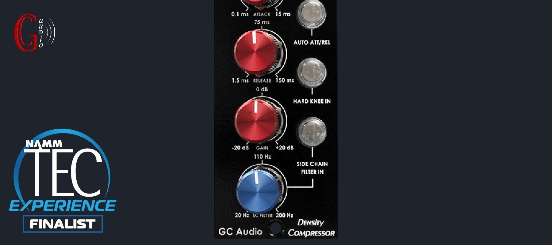 GC Audio Density compressor 500 Series VCA Compressor