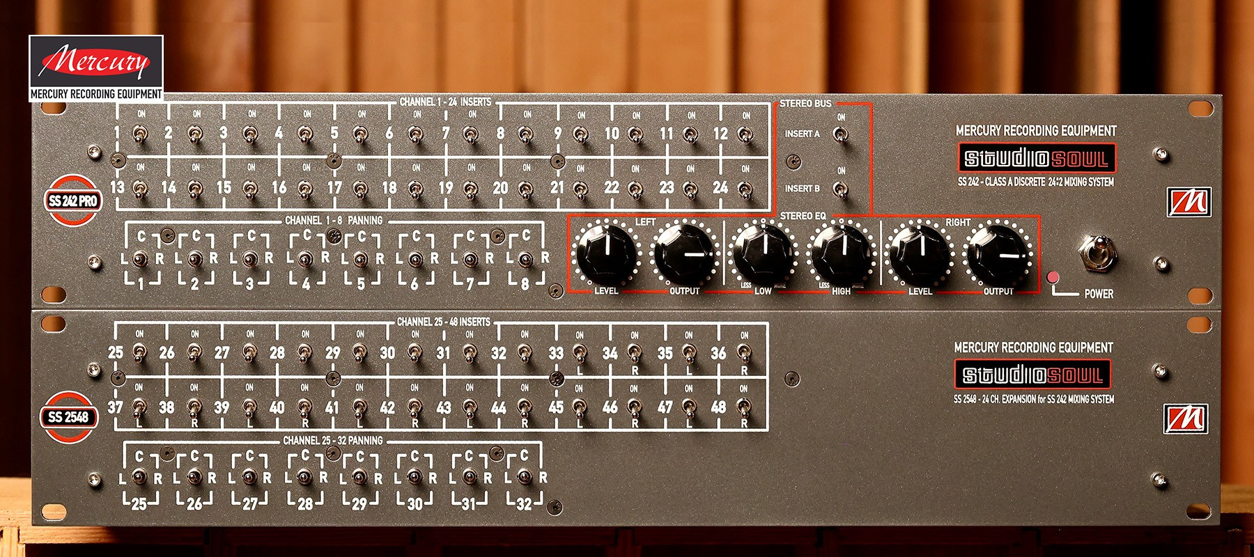 mercury studio soul 242 and ss2548